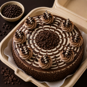 Chocolate Zebra bento