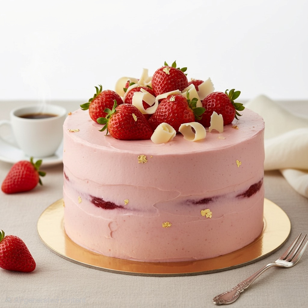 Strawberry Cake 500gm
